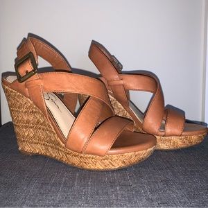 Jessica Simpson Basket Weave Wedge Sandal